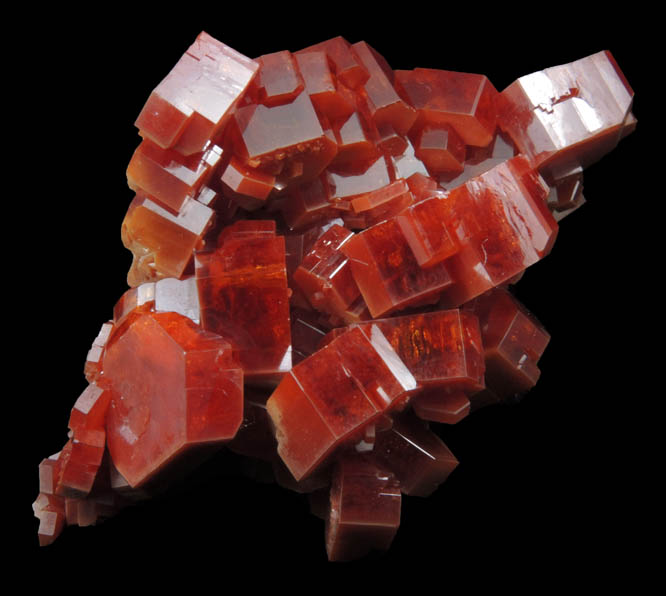 Vanadinite from Mibladen, Haute Moulouya Basin, Zeida-Aouli-Mibladen belt, Midelt Province, Morocco