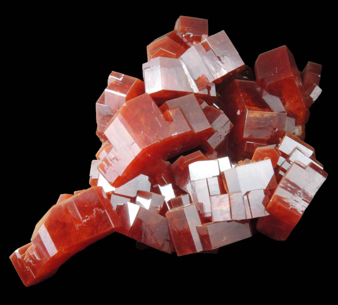 Vanadinite from Mibladen, Haute Moulouya Basin, Zeida-Aouli-Mibladen belt, Midelt Province, Morocco