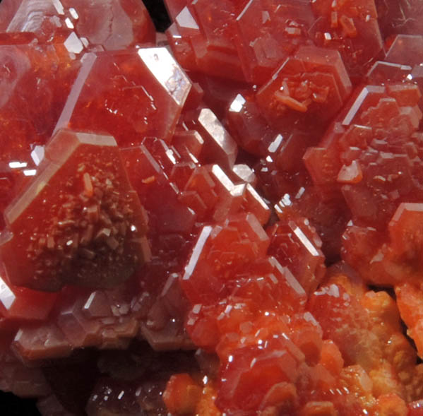 Vanadinite from Mibladen, Haute Moulouya Basin, Zeida-Aouli-Mibladen belt, Midelt Province, Morocco