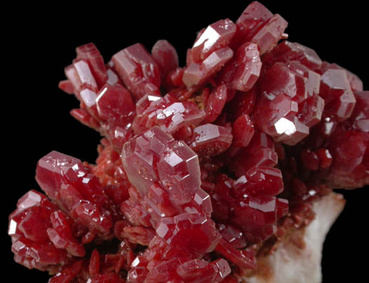 Vanadinite from Mibladen, Haute Moulouya Basin, Zeida-Aouli-Mibladen belt, Midelt Province, Morocco