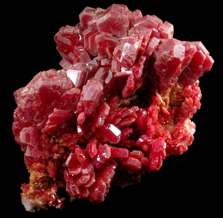 Vanadinite from Mibladen, Haute Moulouya Basin, Zeida-Aouli-Mibladen belt, Midelt Province, Morocco