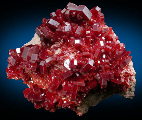 Vanadinite from Mibladen, Haute Moulouya Basin, Zeida-Aouli-Mibladen belt, Midelt Province, Morocco