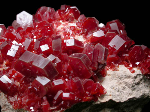 Vanadinite from Mibladen, Haute Moulouya Basin, Zeida-Aouli-Mibladen belt, Midelt Province, Morocco