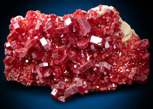 Vanadinite from Mibladen, Haute Moulouya Basin, Zeida-Aouli-Mibladen belt, Midelt Province, Morocco