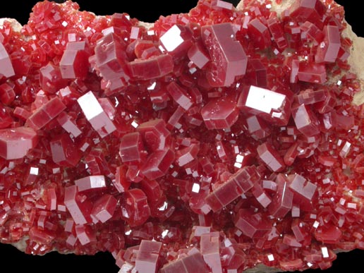 Vanadinite from Mibladen, Haute Moulouya Basin, Zeida-Aouli-Mibladen belt, Midelt Province, Morocco