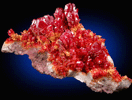 Vanadinite from Mibladen, Haute Moulouya Basin, Zeida-Aouli-Mibladen belt, Midelt Province, Morocco