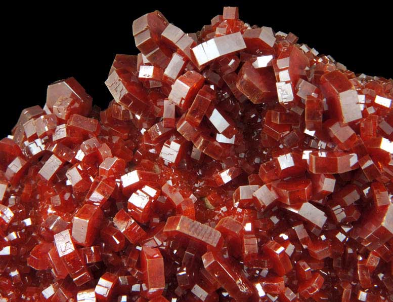 Vanadinite from Mibladen, Haute Moulouya Basin, Zeida-Aouli-Mibladen belt, Midelt Province, Morocco