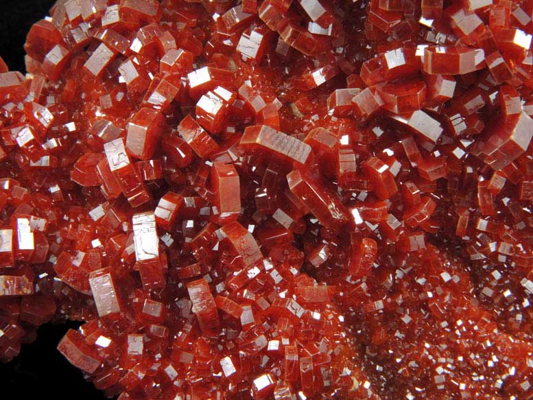 Vanadinite from Mibladen, Haute Moulouya Basin, Zeida-Aouli-Mibladen belt, Midelt Province, Morocco