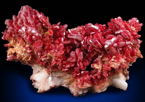 Vanadinite from Mibladen, Haute Moulouya Basin, Zeida-Aouli-Mibladen belt, Midelt Province, Morocco