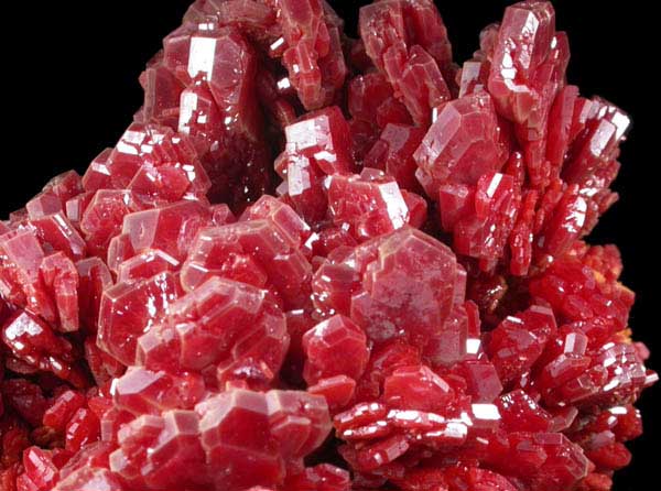 Vanadinite from Mibladen, Haute Moulouya Basin, Zeida-Aouli-Mibladen belt, Midelt Province, Morocco