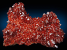 Vanadinite from Mibladen, Haute Moulouya Basin, Zeida-Aouli-Mibladen belt, Midelt Province, Morocco