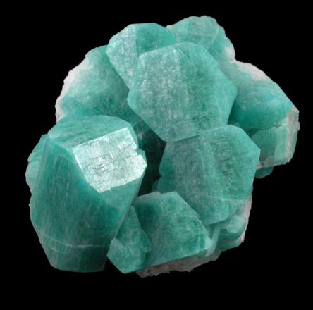 Microcline var. Amazonite from Smoky Hawk Mine, Jewel Pocket, Florissant, Teller County, Colorado