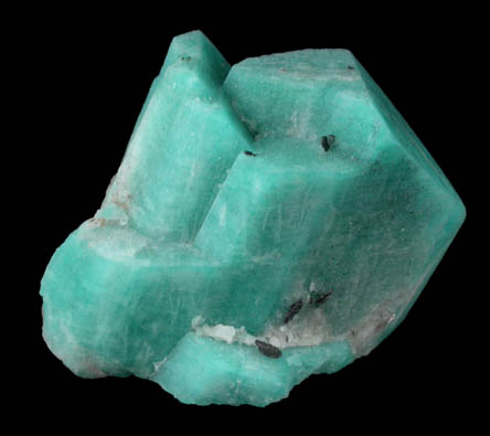 Microcline var. Amazonite from Smoky Hawk Mine, Florissant, Teller County, Colorado