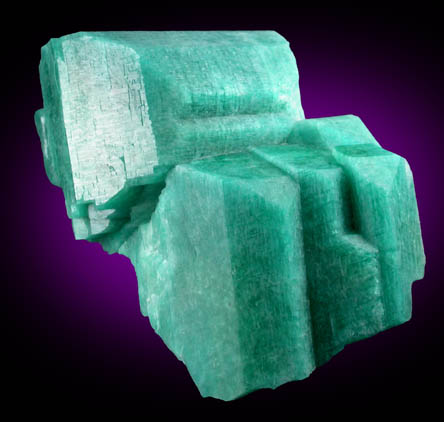 Microcline var. Amazonite from Smoky Hawk Mine, New Crystal Hunter's Pocket, Florissant, Teller County, Colorado