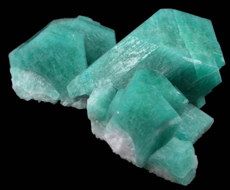 Microcline var. Amazonite from Smoky Hawk Mine, Florissant, Teller County, Colorado