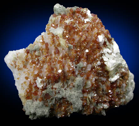 Microlite on Albite with Cookeite from Lavra da Golconda, Near Governor Valadares, Minas Gerais, Brazil