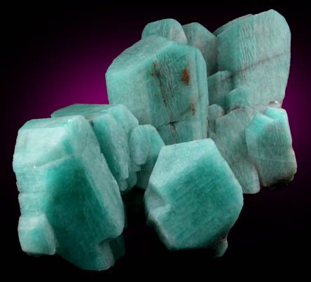 Microcline var. Amazonite from Smoky Hawk Mine, Florissant, Teller County, Colorado