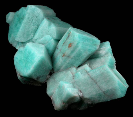 Microcline var. Amazonite from Smoky Hawk Mine, Florissant, Teller County, Colorado
