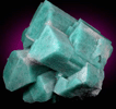 Microcline var. Amazonite from Smoky Hawk Mine, Florissant, Teller County, Colorado