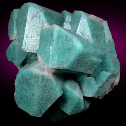 Microcline var. Amazonite from Smoky Hawk Mine, Florissant, Teller County, Colorado