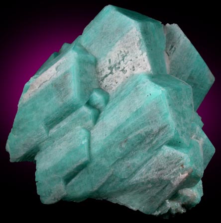 Microcline var. Amazonite from Smoky Hawk Mine, Florissant, Teller County, Colorado