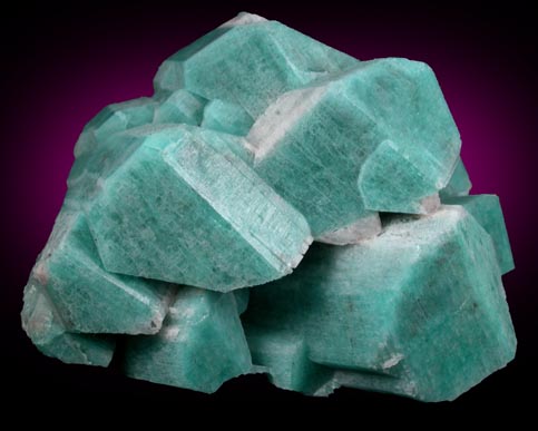 Microcline var. Amazonite from Smoky Hawk Mine, Florissant, Teller County, Colorado