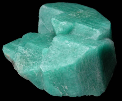 Microcline var. Amazonite from Smoky Hawk Mine, Jewel Pocket, Florissant, Teller County, Colorado