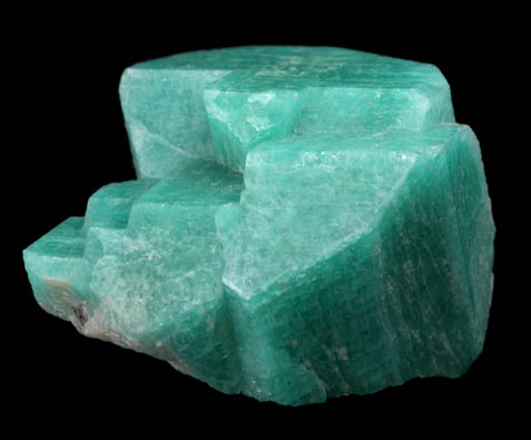 Microcline var. Amazonite from Smoky Hawk Mine, Jewel Pocket, Florissant, Teller County, Colorado