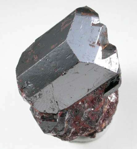 Rutile (twinned crystals) from Graves Mountain, 19.5 km east of Washington, Lincoln County, Georgia