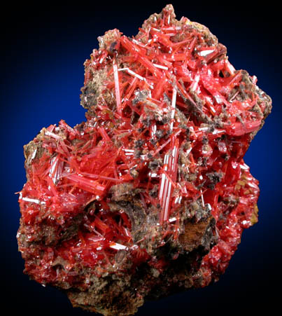 Crocoite from Adelaide Mine, Dundas, Tasmania, Australia