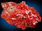 Crocoite with Gibbsite from Adelaide Mine, Dundas, Tasmania, Australia