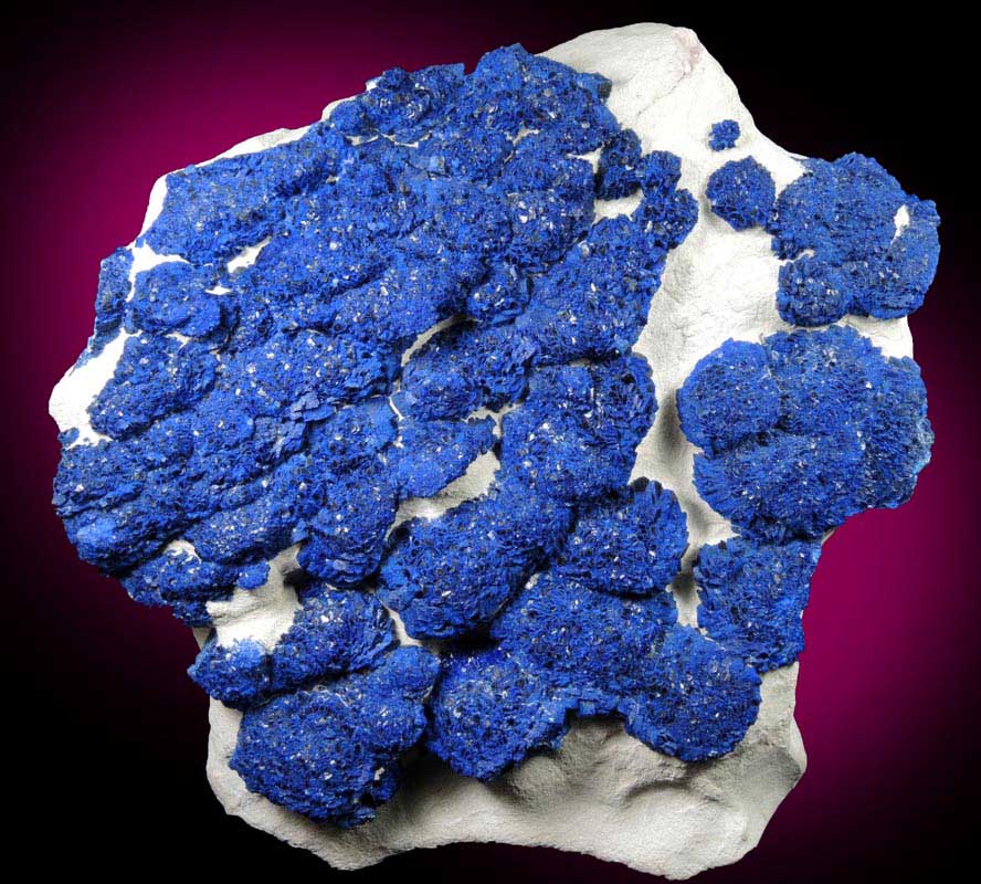 Azurite from Malbunka Mine, Areyonga, Northern Territory, Australia