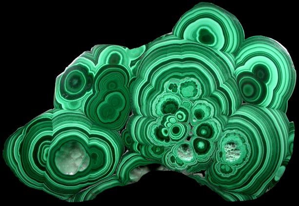 Malachite from Mashamba Mines, 10 km west of Kolwezi, Katanga Copperbelt, Lualaba Province, Democratic Republic of the Congo