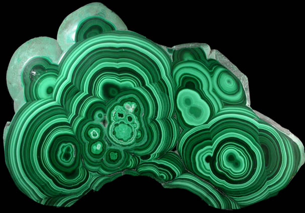 Malachite from Mashamba Mines, 10 km west of Kolwezi, Katanga Copperbelt, Lualaba Province, Democratic Republic of the Congo