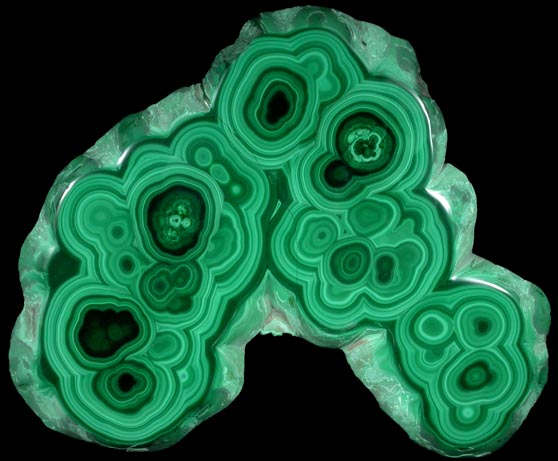 Malachite from Mashamba Mines, 10 km west of Kolwezi, Katanga Copperbelt, Lualaba Province, Democratic Republic of the Congo