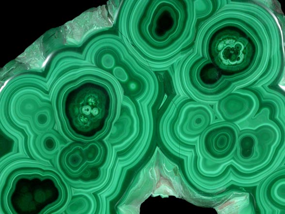 Malachite from Mashamba Mines, 10 km west of Kolwezi, Katanga Copperbelt, Lualaba Province, Democratic Republic of the Congo