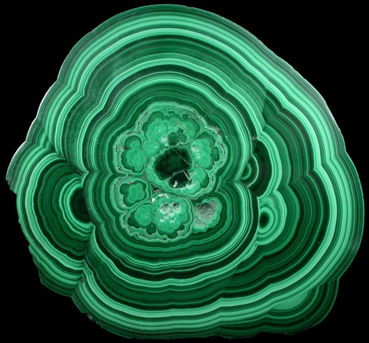 Malachite from Mashamba Mines, 10 km west of Kolwezi, Katanga Copperbelt, Lualaba Province, Democratic Republic of the Congo