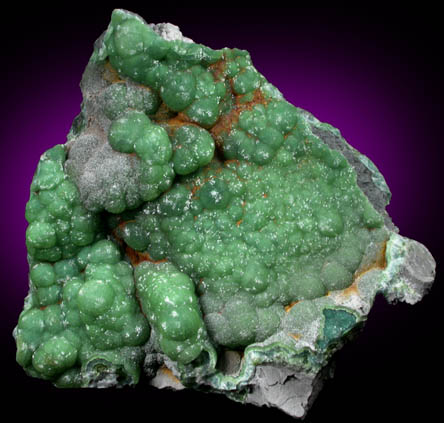 Wavellite from Mauldin Mountain, Montgomery County, Arkansas