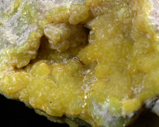 Smithsonite (Cd-rich) from Sheshodonnell East Mine, Carran, County Clare, Ireland