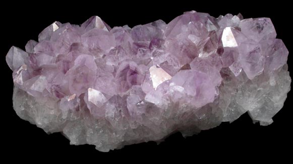 Quartz var. Amethyst Quartz from Height's Lodge Pocket, Screel Hill, Dumfries & Galloway, Scotland