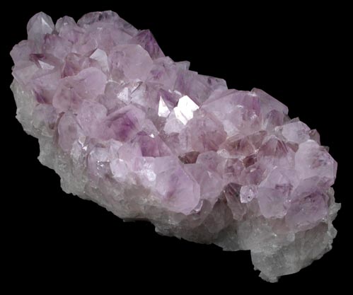 Quartz var. Amethyst Quartz from Height's Lodge Pocket, Screel Hill, Dumfries & Galloway, Scotland