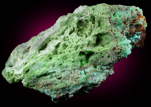 Phosphohedyphane, Chrysocolla, Mottramite from Whytes Cleuch, Wanlockhead, Scotland