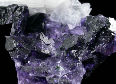 Fluorite with Barite from Kinvarra, Connemara, County Galway, Ireland