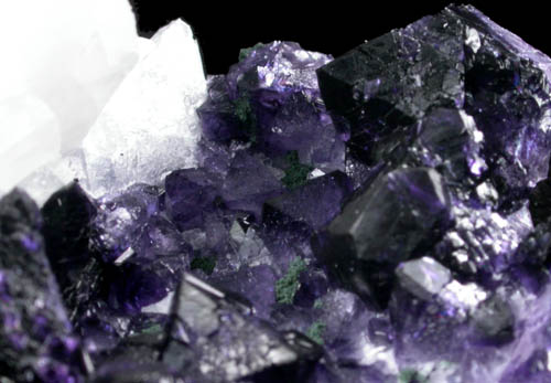 Fluorite with Barite from Kinvarra, Connemara, County Galway, Ireland