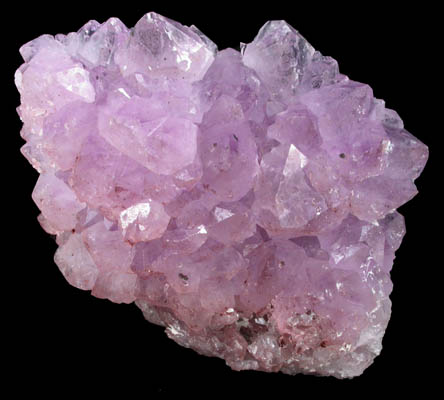 Quartz var. Amethyst Quartz from Height's Lodge Pocket, Screel Hill, Dumfries & Galloway, Scotland