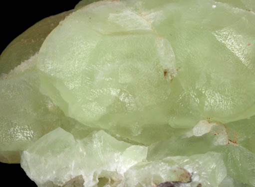 Prehnite with Native Copper from Boyleston Quarry, Barrhead, Strathclyde (Renfrewshire), Scotland