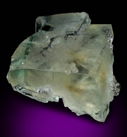 Fluorite from West Pastures Mine, Allison's Pocket, Flatt Drift, Weardale, County Durham, England