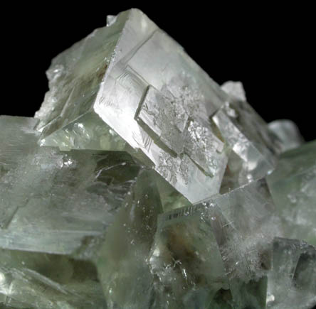 Fluorite with Quartz from West Pastures Mine, Allison's Pocket, Flatt Drift, Weardale, County Durham, England