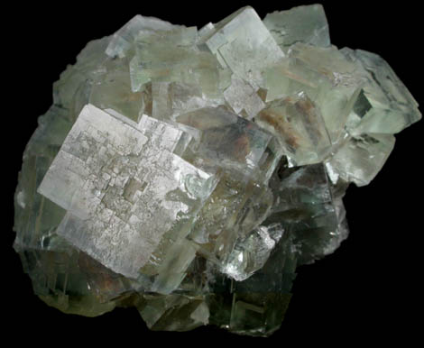 Fluorite from West Pastures Mine, Allison's Pocket, Flatt Drift, Weardale, County Durham, England