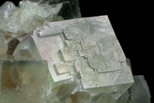 Fluorite from West Pastures Mine, Allison's Pocket, Flatt Drift, Weardale, County Durham, England